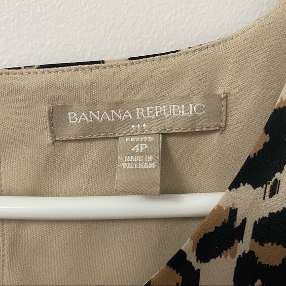 BANANA REPUBLIC LEOPARD PRINT MINI DRESS - Picture 7 of 7